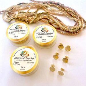 Kit Alambrismo cristal gold