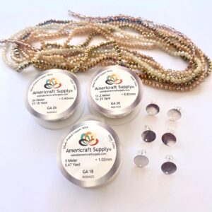 Kit Alambrismo cristal plata
