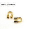 Herradura de Acero Dorado