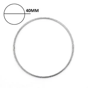 Argolla Acero 40mm