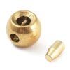 Crimpers de Acero Dorado de 4mm - Imagen 2