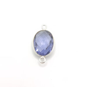Conector piedra plata 925