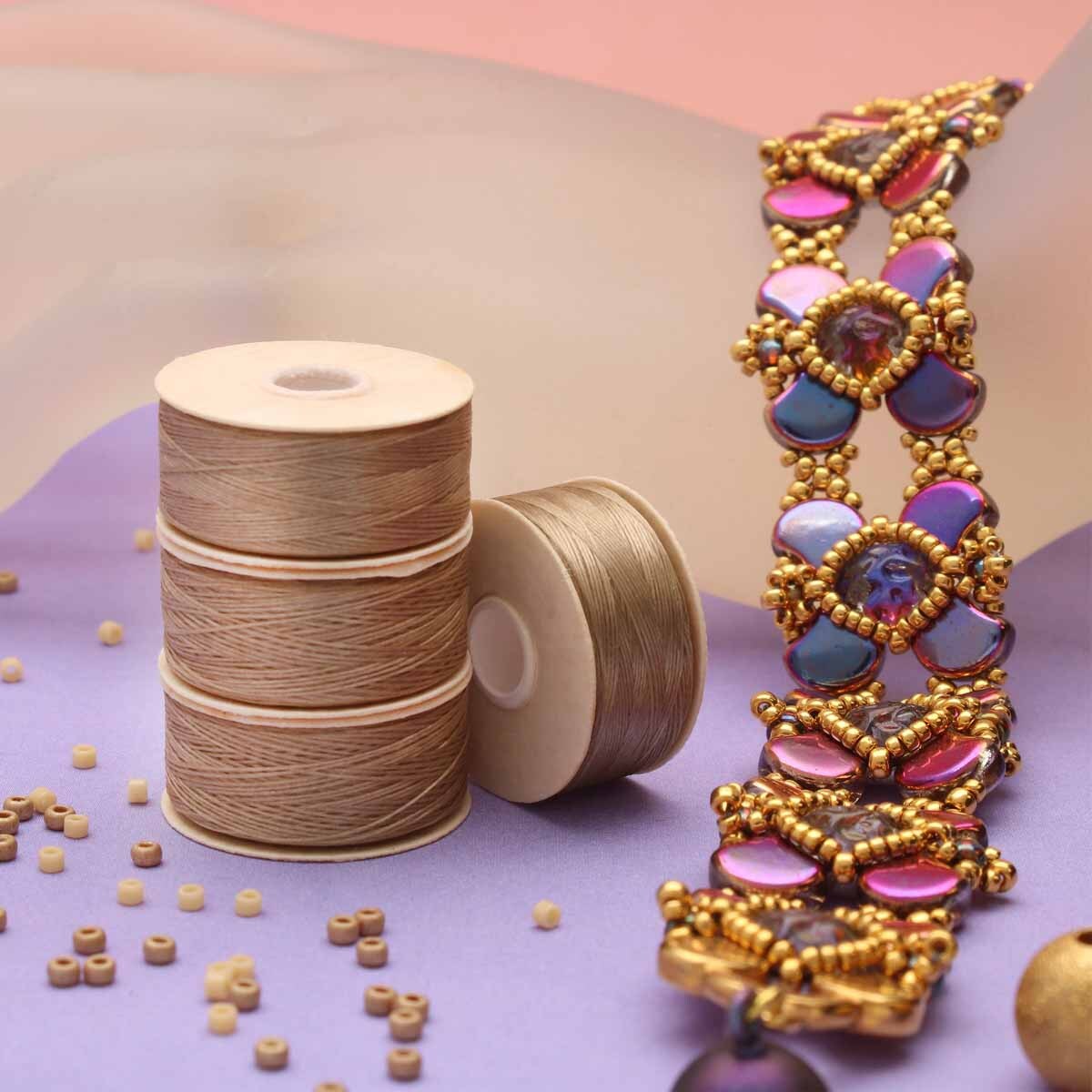 Hilo Nymo Dorado oscuro - Imagen 3