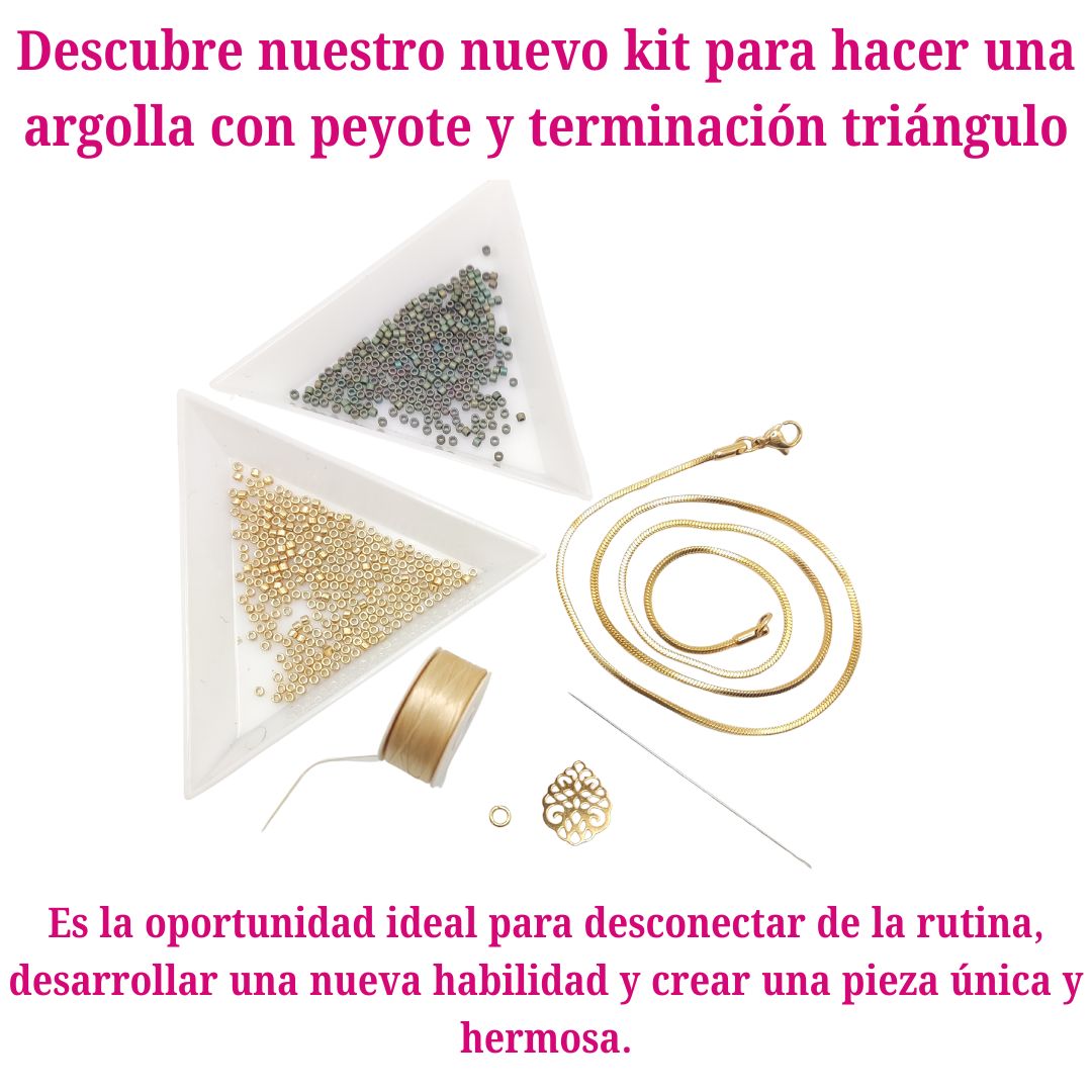 COLLAR ORQUIDEA: MIYUKI DELICAS+CURSO GRABADO - Imagen 2