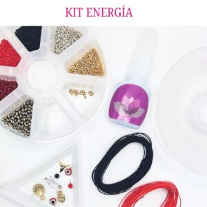 Kit Crea tus Pulseras protección: Miyuki + Cristales + Chiches